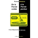 Parole voilée à la parole perdue (de la .)