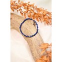 Bracelet Lapis Lazuli Perles rondes 4 mm 