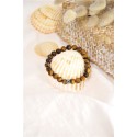 Bracelet Oeil de Tigre Perles rondes 8 mm 